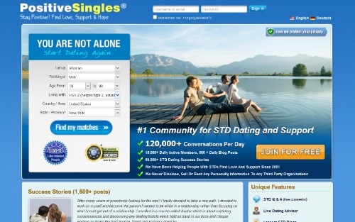 Herpes Dating Site - Positive Singles